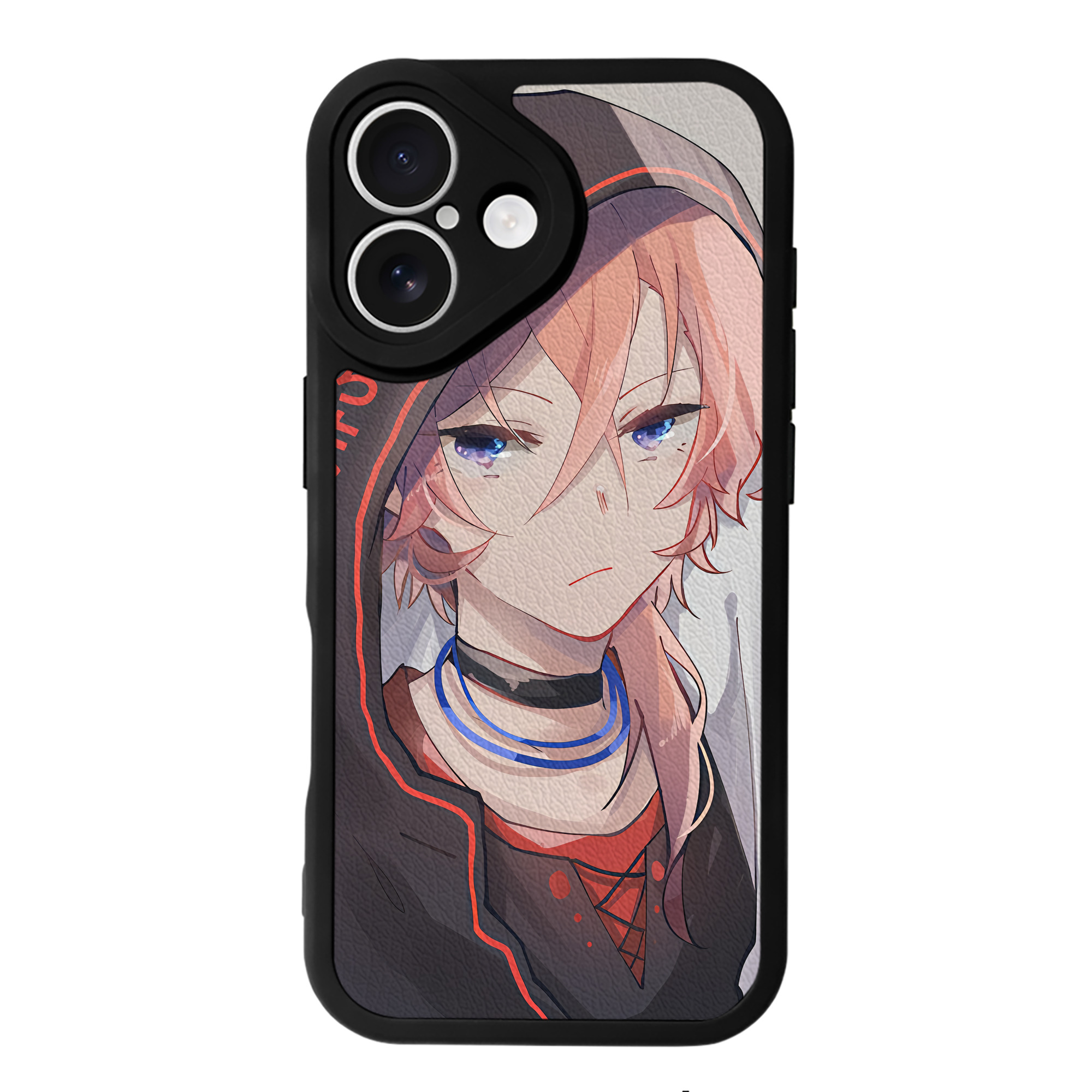 （画像用） 文豪ストレイドッグス Bungo Stray Dogs 【iPhone 16シリーズ対応】シリコンスマホケース（レザー調） 材質：シリコン